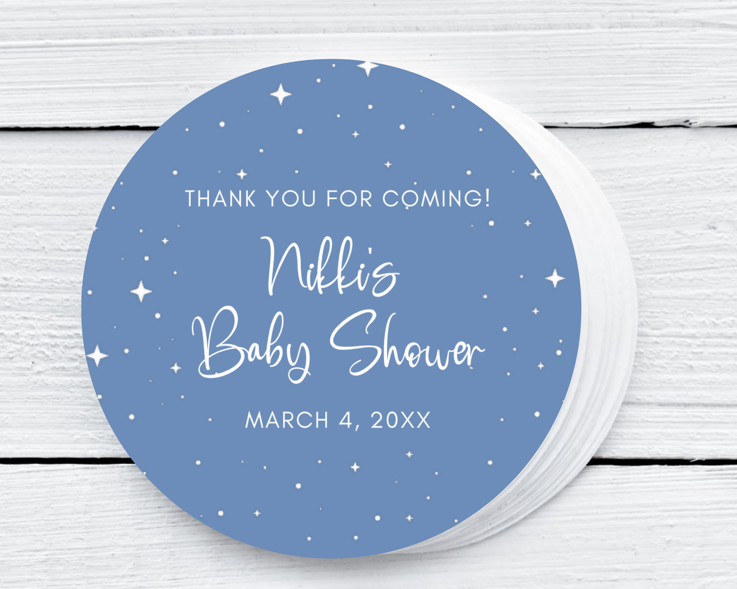Twinkle Twinkle - Baby Shower Soy Wax Candle - Set of 1