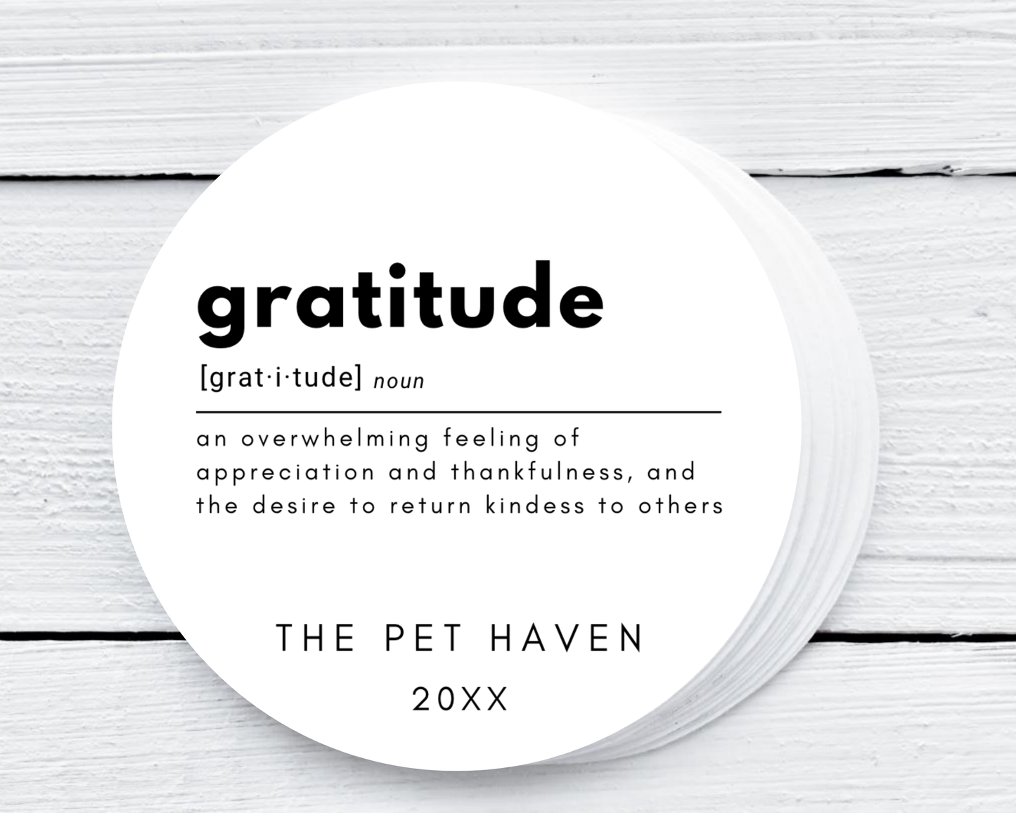 Corporate Gratitude - Holiday Christmas Soy Wax Candle - Set of 1