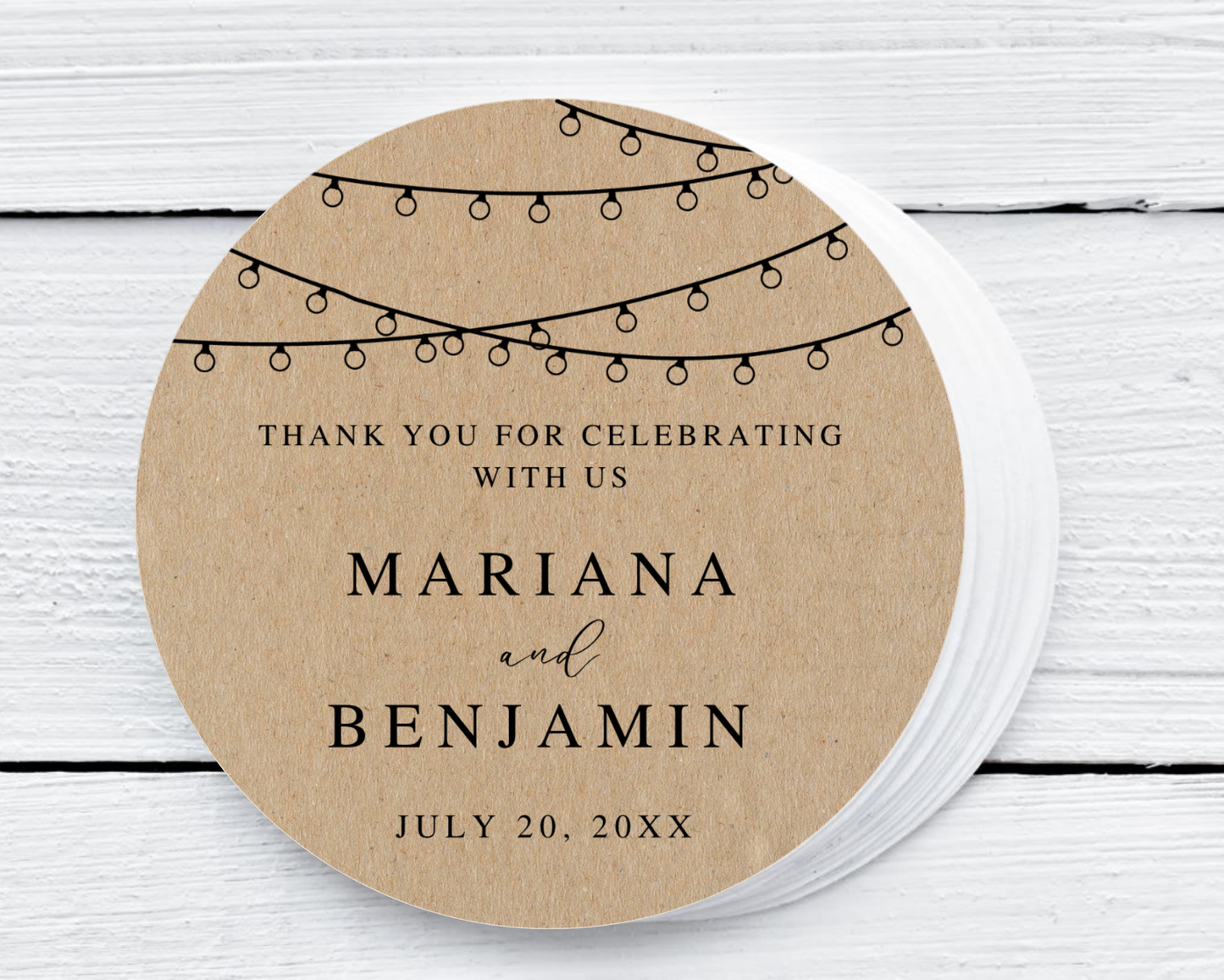 Wedding - Wedding Soy Wax Candle - Set of 1