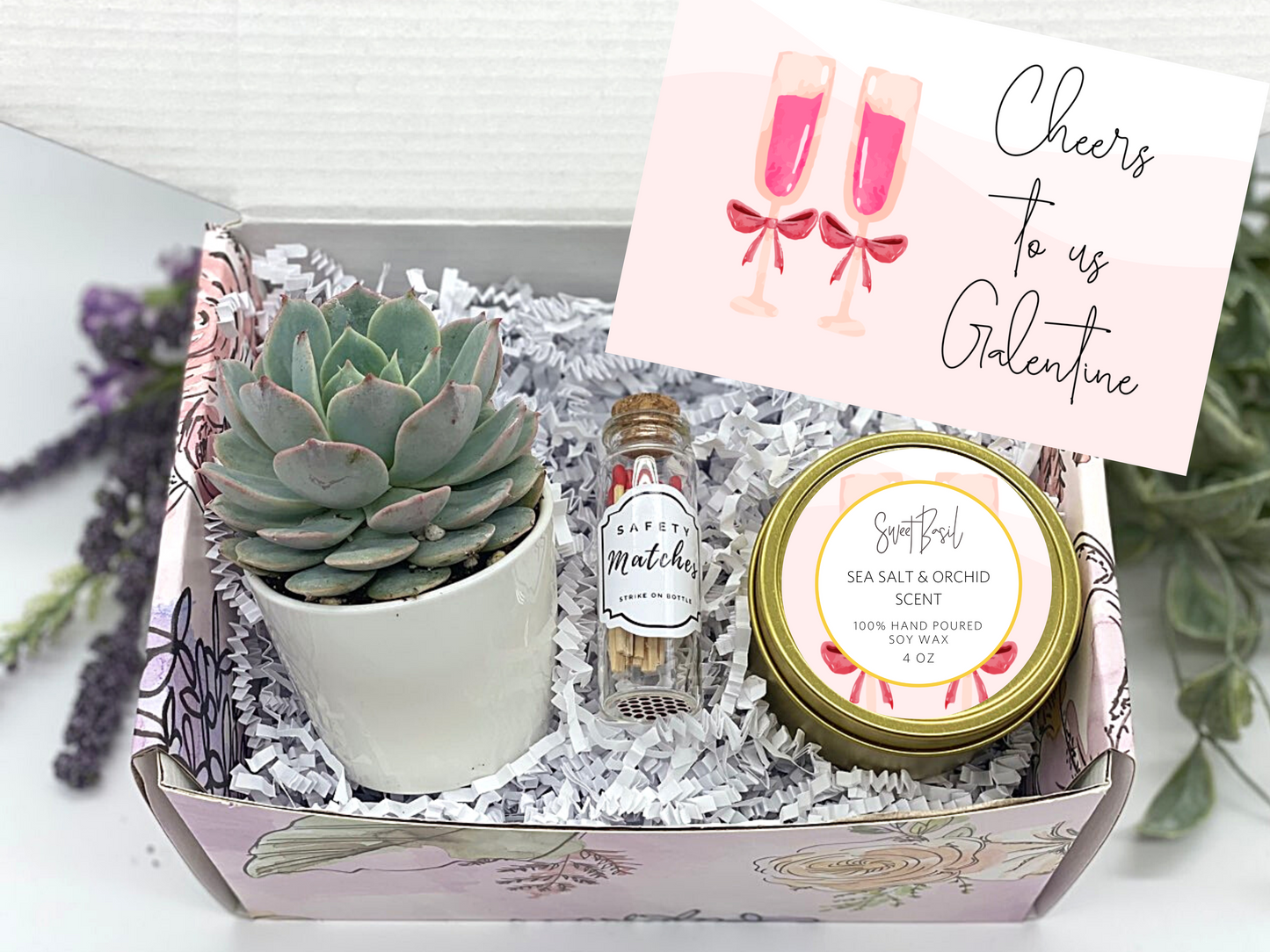 Cheers to Us Galentine's Gift Box