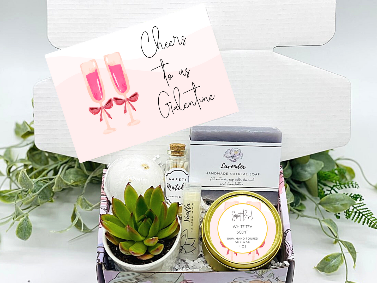 Cheers to Us Galentine's Gift Box