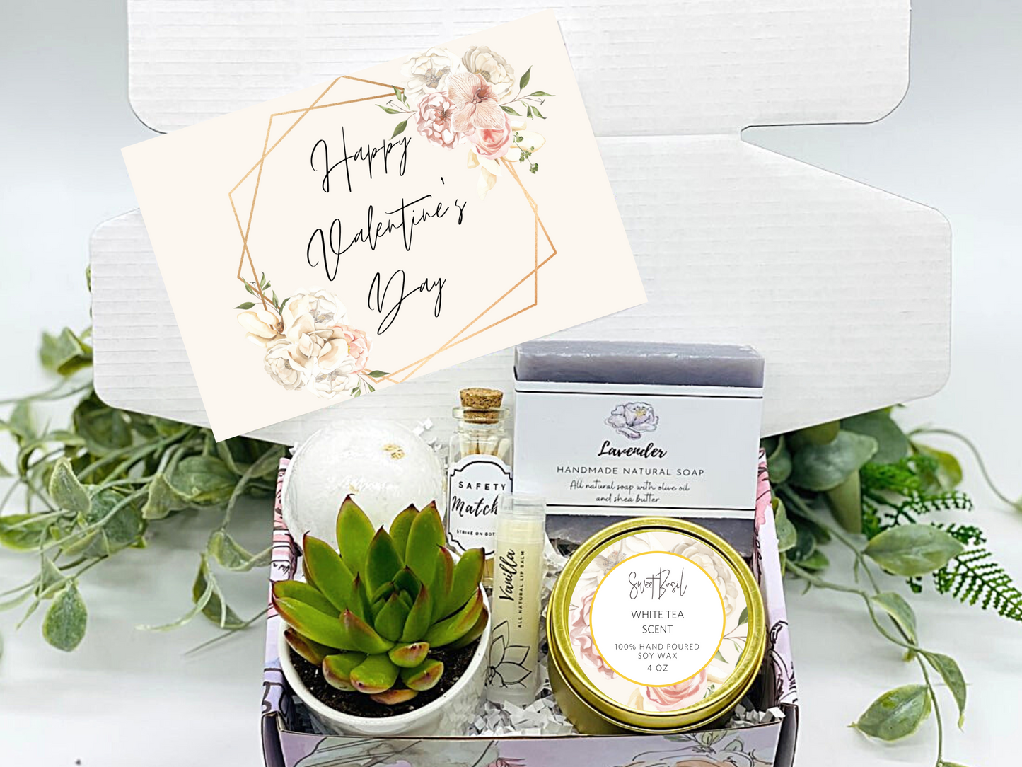 Floral Valentine's Gift Box