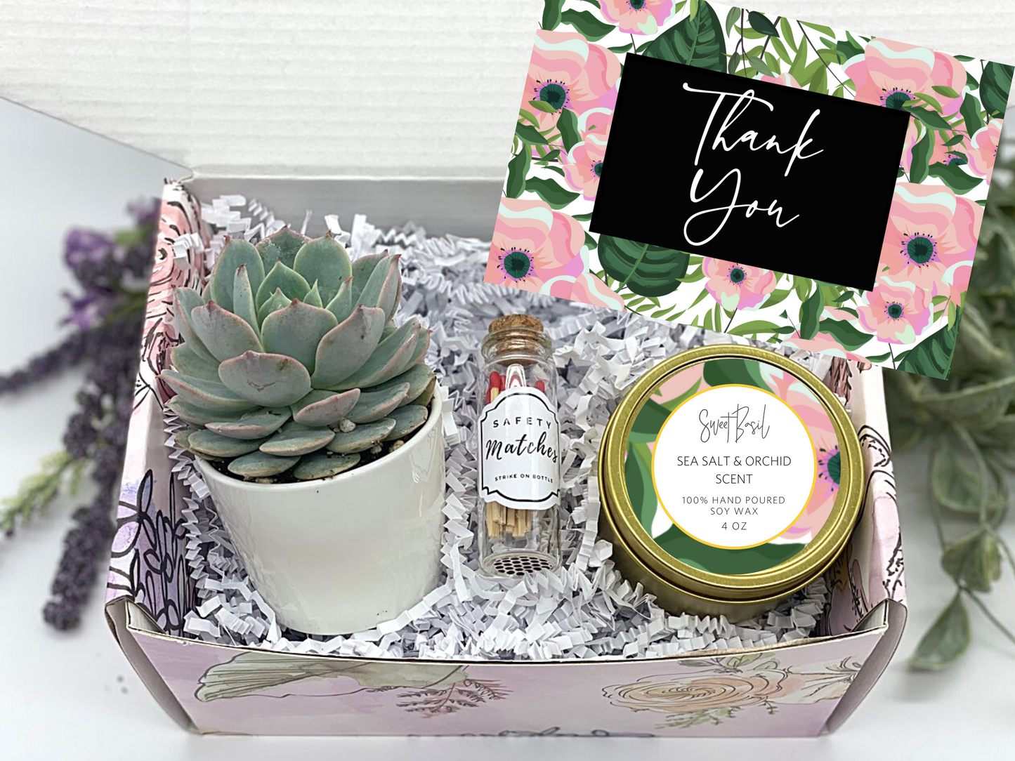 Blooming Thank You Gift Box