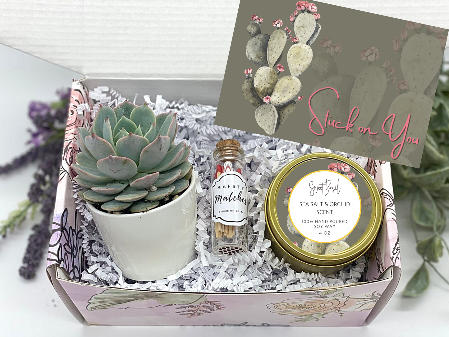 Stuck on You Cactus Gift Box