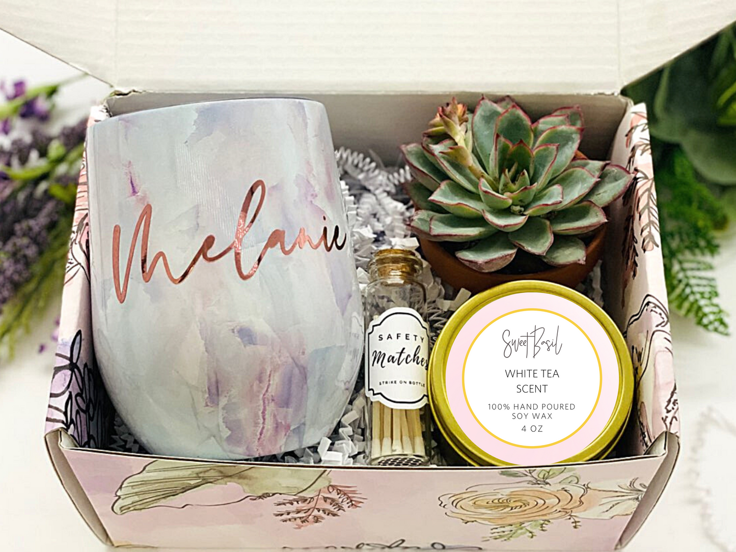 Cheers to Us Galentine Personalized Wine Tumbler