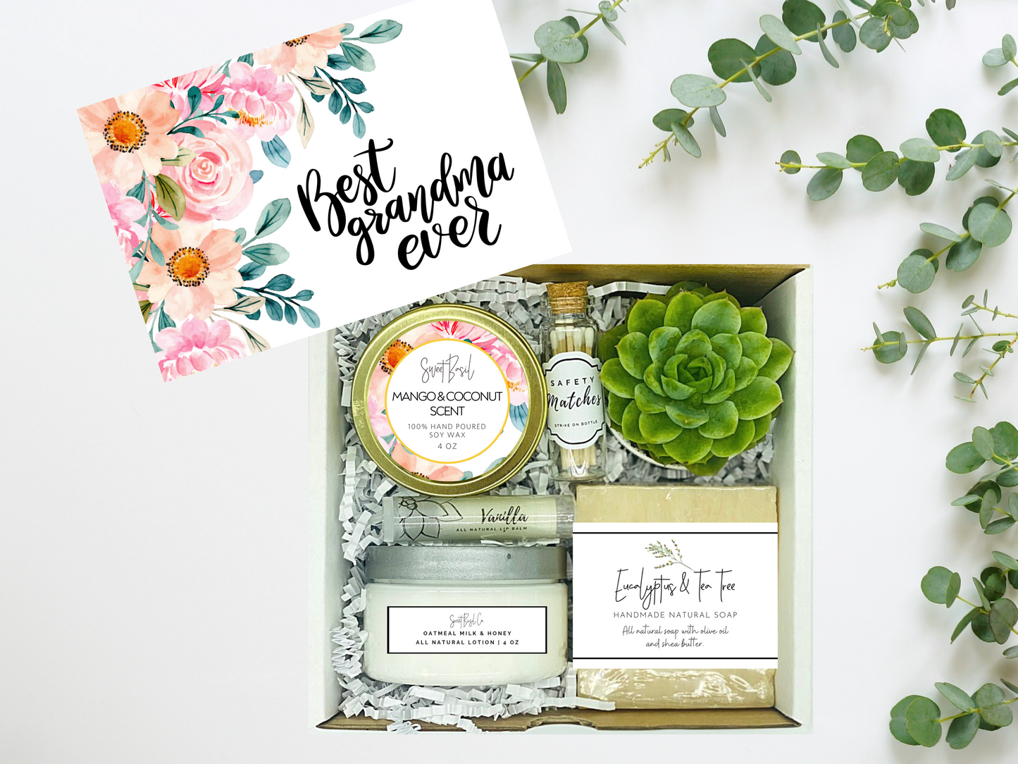 Best Grandma Ever Spa Gift Box