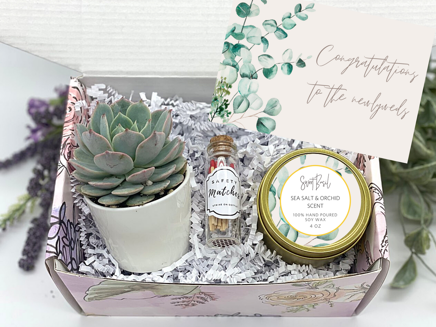 Newlyweds Congrats Gift Box