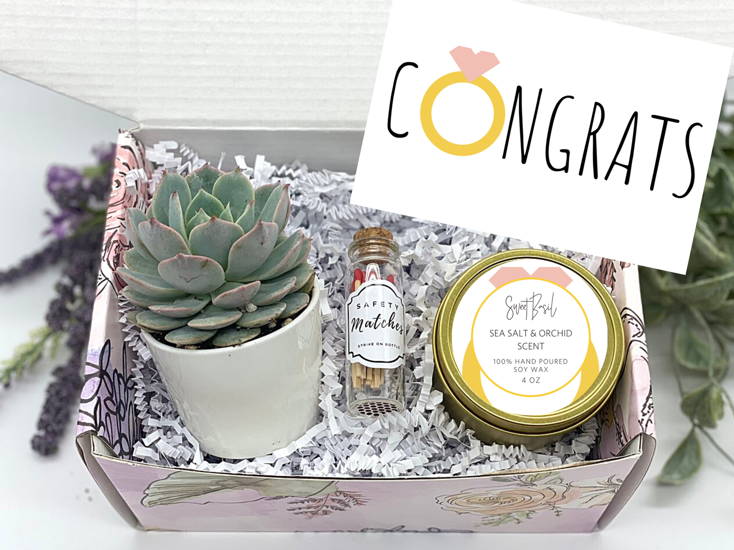 Engagement Congrats Gift Box
