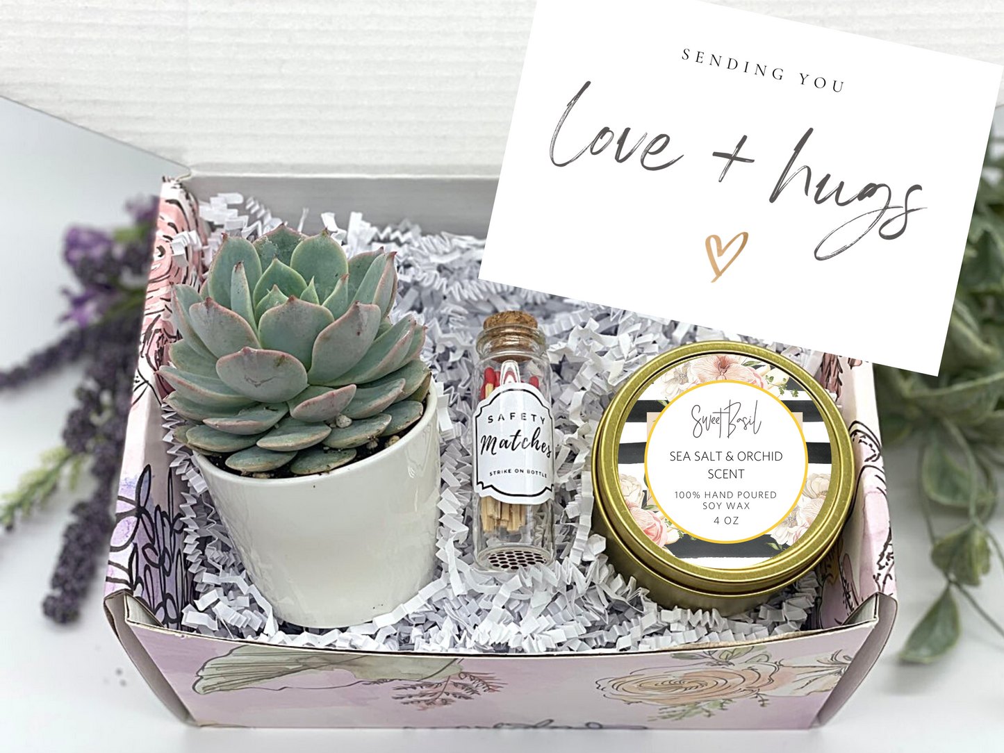 Sending You Love and Hugs Gift Box