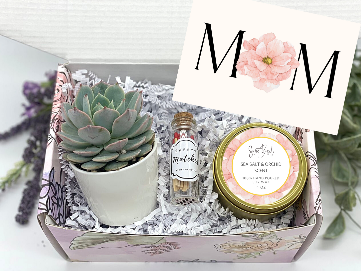 Pastel Pink Mom Gift Box
