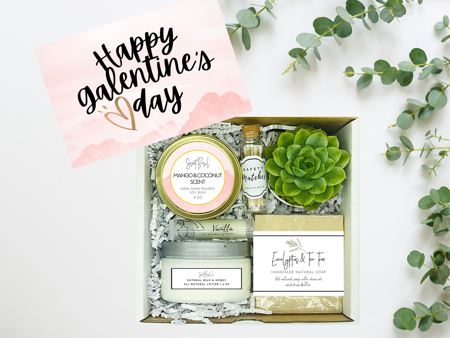 Pink Ombre Galentine's Box