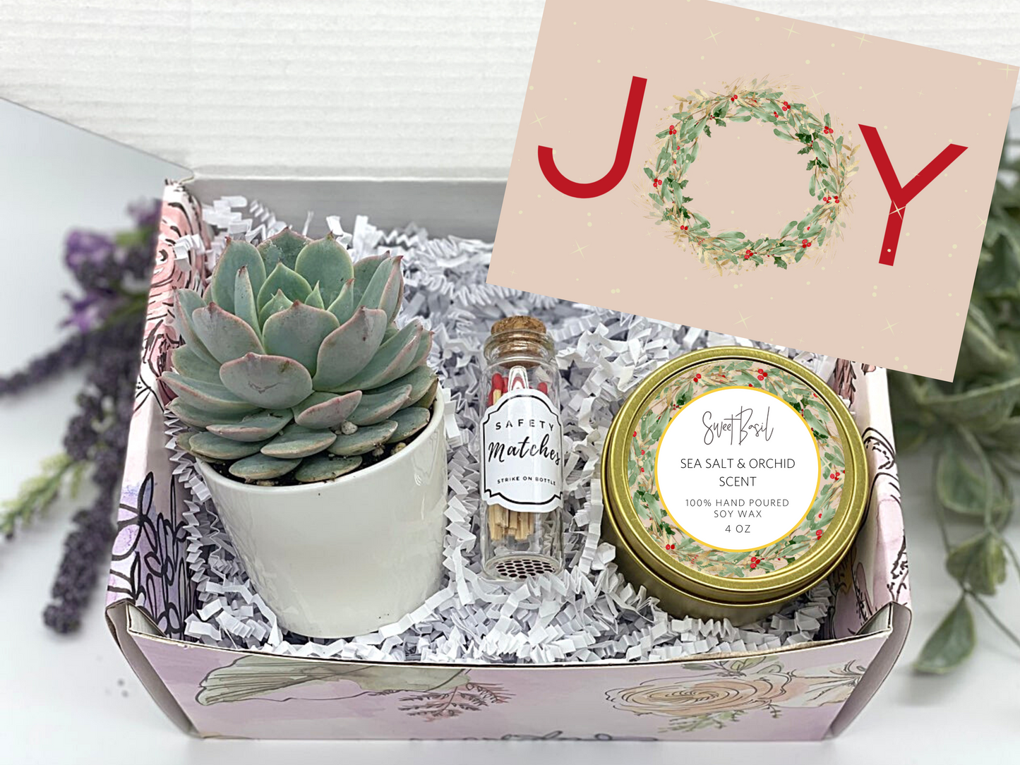 Joy Christmas Gift Box