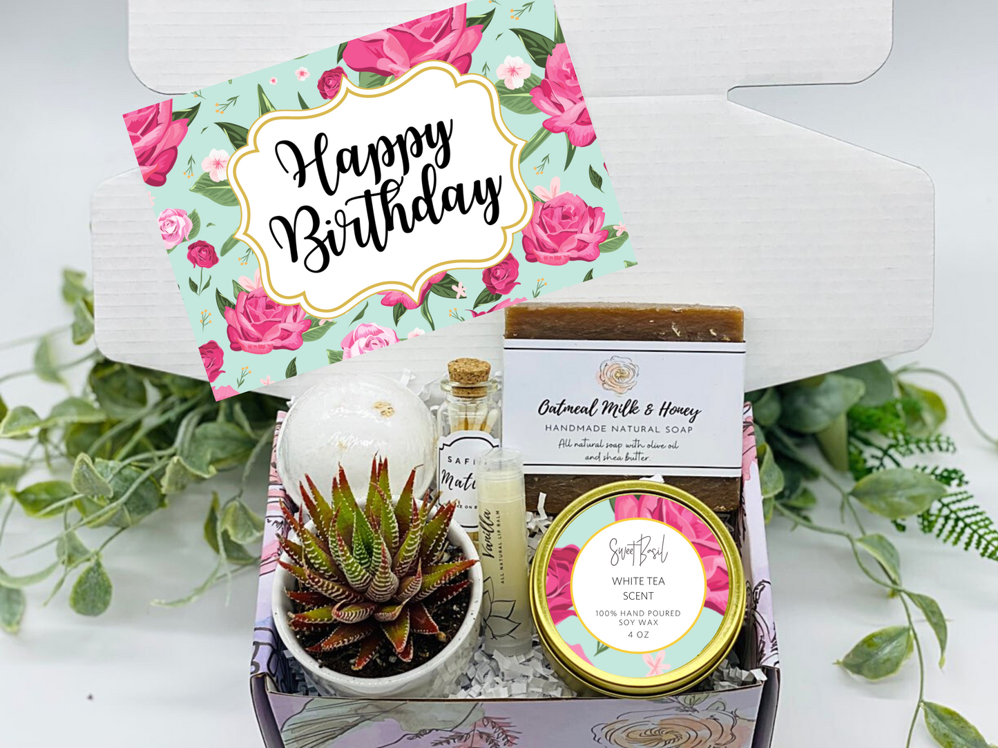 Happy Birthday Roses Box