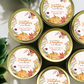 Fall Pumpkin - Baby Shower Soy Wax Candle - Set of 1
