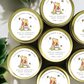 Classic Pooh  - Baby Shower Soy Wax Candle - Set of 1