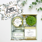 Gold Lined Greenery Happy Birthday Succulent Spa Box