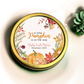 Fall Pumpkin - Baby Shower Soy Wax Candle - Set of 1