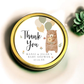 Boho Bear - Baby Shower Soy Wax Candle - Set of 1