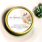 A Little Pumpkin is on the Way - Baby Shower Soy Wax Candle - Set of 1