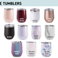 12 oz Wine Tumbler Personalized