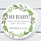 Greenery Oh Baby - Baby Shower Soy Wax Candle - Set of 1