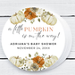 A Little Pumpkin is on the Way - Baby Shower Soy Wax Candle - Set of 1