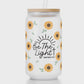 16oz Be The Light Frosted Libbey Glass Cup