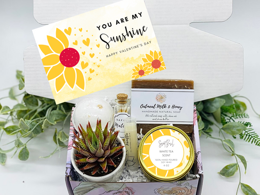 Valentine's Day Sending You Sunshine Gift Box