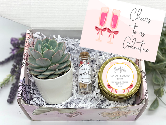Cheers to Us Galentine's Gift Box