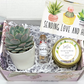 Sending You Love and Hugs Succulent Gift Box