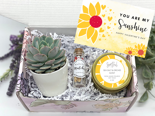 Valentine's Sending You Sunshine Gift Box