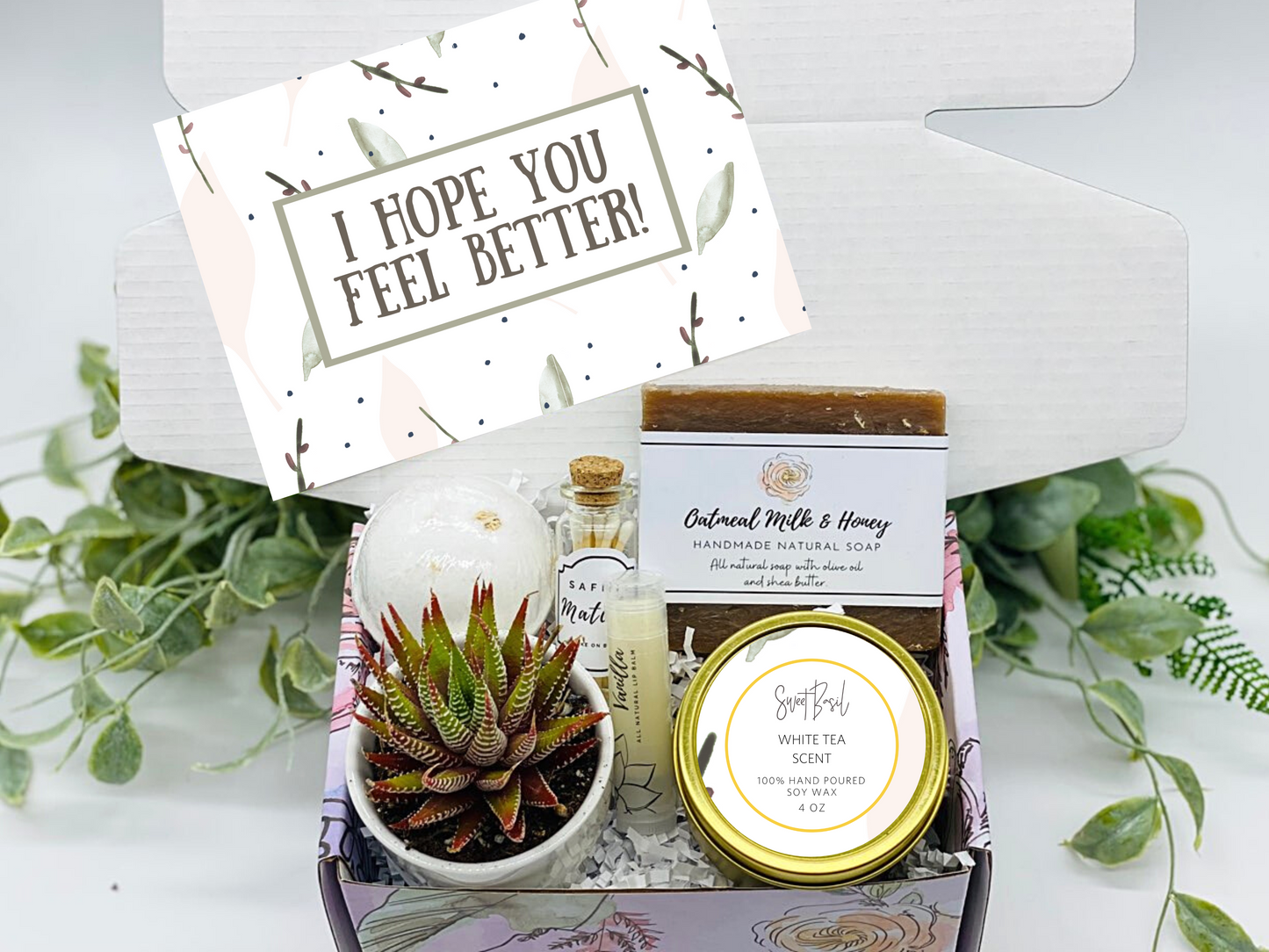 I Hope You Feel Better Gift Box