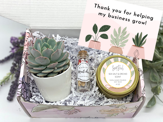 Business Thank You Gift Box
