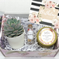 Cream and White Floral Birthday Gift Box