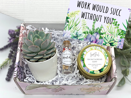 Work Would Succ Without You Gift Box
