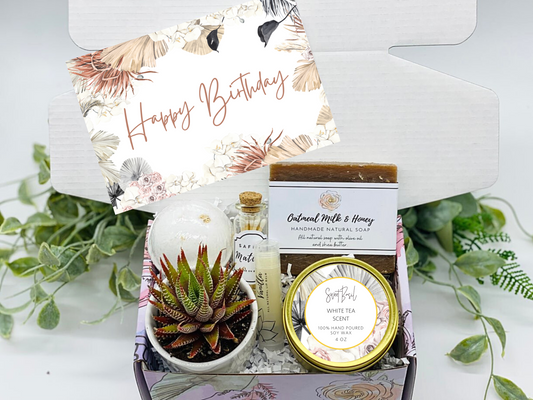 Boho Birthday Gift Box
