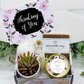 Purple Floral Thinking of You Gift Box