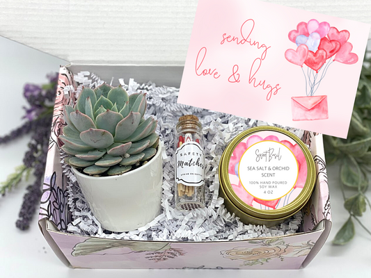 Valentine's Sending Love and Hugs Gift Box
