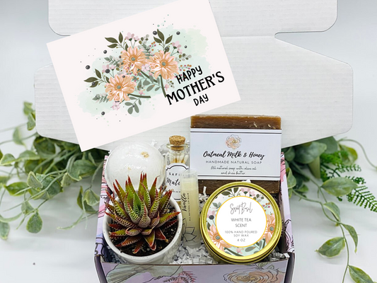 Flower Bouquet Mother's Day Gift Box
