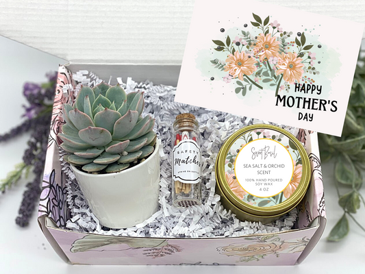 Mother's Day Flower Bouquet Gift Box