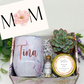 Pink Pastel Mom Personalized Wine Tumbler