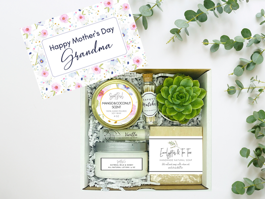 Grandma Mother's Day Spa Gift Box