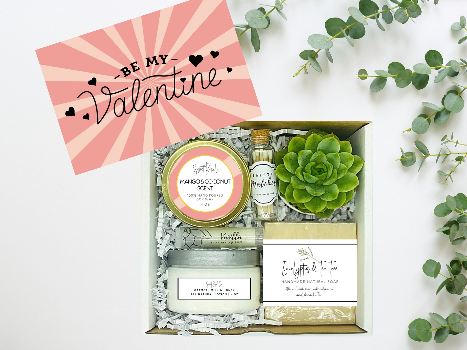 Spa White Box / Valentine's White Box