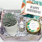 Orange Floral Birthday Gift Box