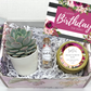 Magenta Floral Birthday Gift Box