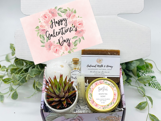 Floral Wreath Galentine's Gift Box