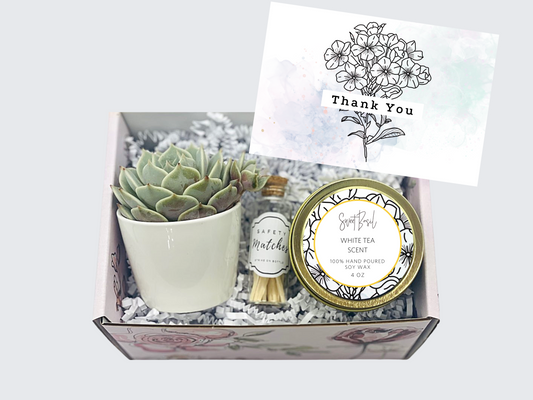 Floral Thank You Gift Box