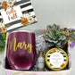 Hello Autumn Gift - Fall Gift Box - Autumn Gift - Fall Tumbler - Wine Tumbler - Fall Cups - Fall Tumbler Gift - Live Succulent Gift Box
